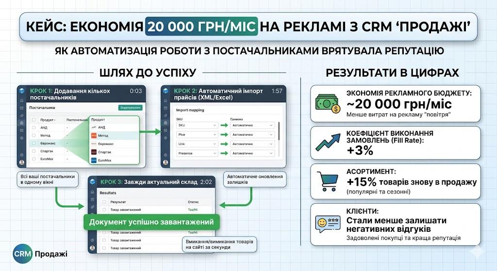Як одна функція в CRM економить 20 000 грн на рекламі та рятує нерви (і репутацію)